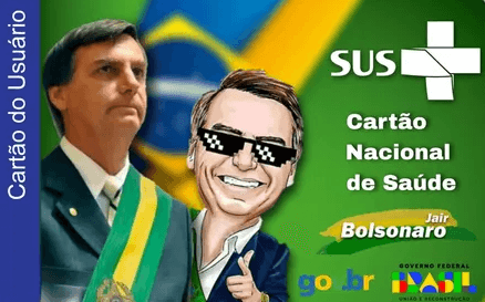 Skin Cartão SUS — estilo zoeira