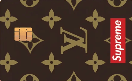 Skin LV x Supreme — estilo grife